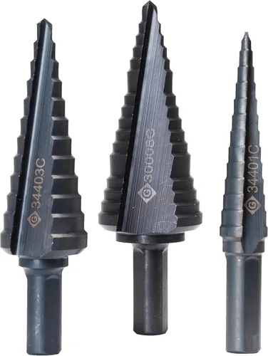 Miniatura 4 de Greenlee Broca de paso 30008C, orificio múltiple de 1-1/8 pulgadas