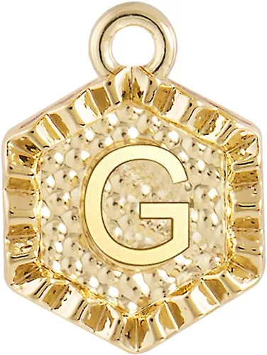 Miniatura 9 de Elegance 11 designs Pulsera de cuentas apilable chapada en oro de 14 quilates, pulseras elásticas gruesas para mujer, regalo con colgante hexagonal