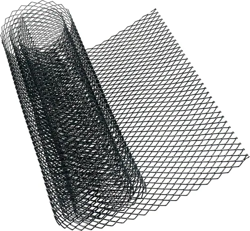 Miniatura 7 de Modengzhe - Malla para parrilla de auto de 40 x 13 pulgadas, negra universal, malla de aleación de aluminio para rejilla de auto, rollo