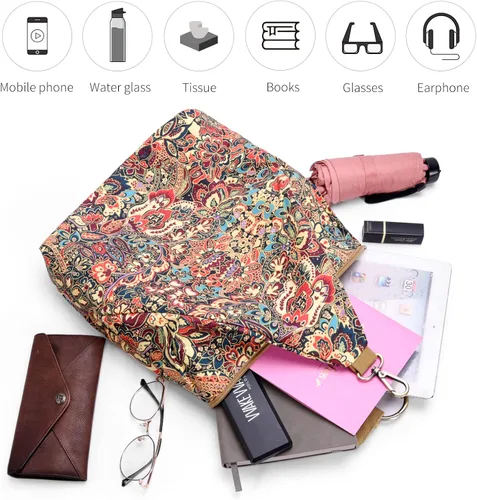 Miniatura 5 de Black Butterfly - Mochila prémium para mujer estilo bohemio casual moderna ligera y pequeña