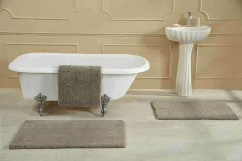 Miniatura 13 de Better Trends Micro Collection - Tapetes de baño, alfombra suave, alfombra de felpa absorbente, alfombra de baño 100% poliéster para suelo de baño