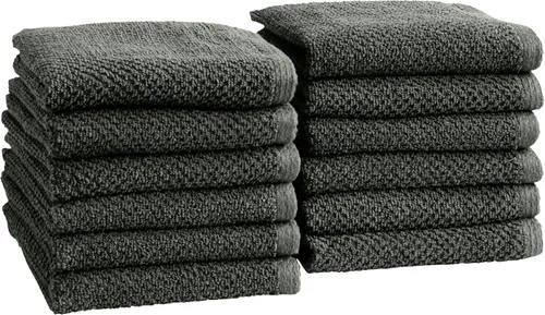 Miniatura 32 de Great Bay Home Toalla de baño blanca – Toalla de baño de gran tamaño 100% algodón de 68 x 35 pulgadas – Absorbente, de secado rápido, toalla de baño