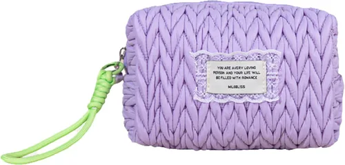 Miniatura 10 de Bolsa de maquillaje de cuerda de cáñamo, bolsa de maquillaje grande para mujeres, bolsa organizadora de nailon, bolsa de aseo de viaje, 6-verde