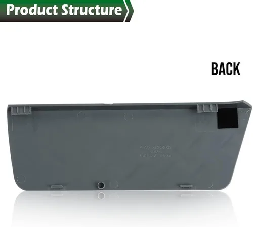 Miniatura 2 de GRAND ORANGE RH - Cubierta protectora para asiento delantero del lado del pasajero, bisel compatible con Ford F150 2011, 2012, 2013, 2014, gris