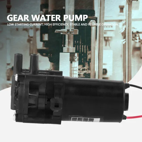 Miniatura 3 de 12V ZC-A250 Mini autocebante - Engranaje DC para la herramienta de bombeo de agua del acuario