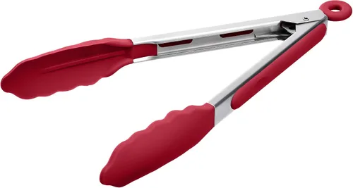 Miniatura 31 de Doosu Pinzas de cocina para cocinar: juego de pinzas para alimentos resistentes al calor de 600 °F con puntas de silicona antiarañazos, pinza