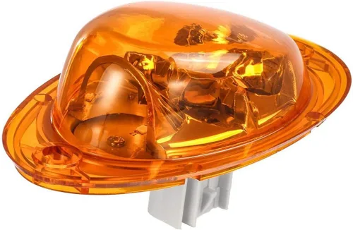 Miniatura 6 de Partsam Para Freightliner Cascadia - Luces LED de señal de giro LED ámbar 5-2835-SMD, reemplazo sellado para Freightliner LED lateral de cabina