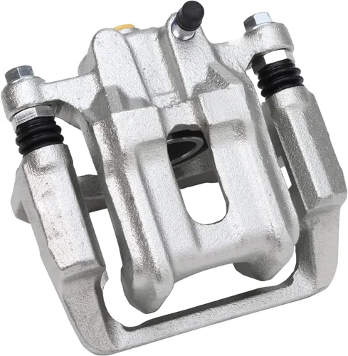 Miniatura 6 de Detroit Axle - Rotores de freno traseros perforados y ranurados + Reemplazo de calibrador de freno de disco trasero derecho para Acura TL Honda