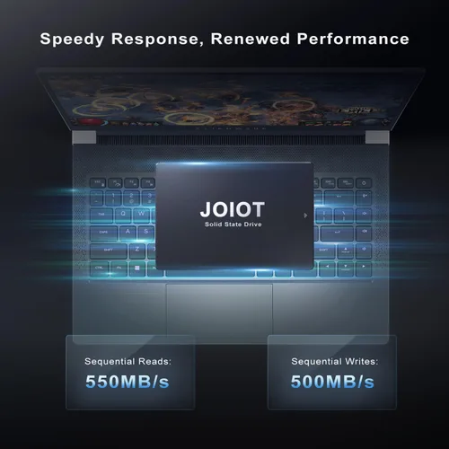 Miniatura 3 de JOIOT Disco duro interno de estado sólido SSD de 1 TB, 3D NAND 2.5 pulgadas SATA III SSD interno, hasta 550 MB/s, rendimiento mejorado