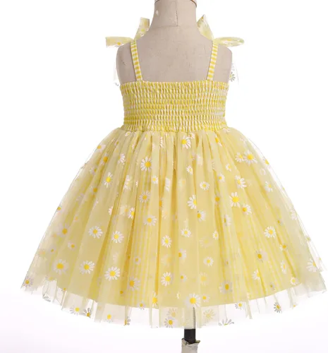 Miniatura 101 de IMEKIS Vestido de princesa de cumpleaños para niña pequeña, confeti brillante, bohemio, arco iris, pastel, sesión de fotos, traje para 1-6T