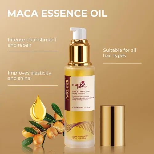 Miniatura 9 de Karseell Conjunto de Tratamiento Capilar de Colágeno para el Cuidado del Cabello, Champú y Acondicionador con Aceite para Cabello Seco Dañado Todos