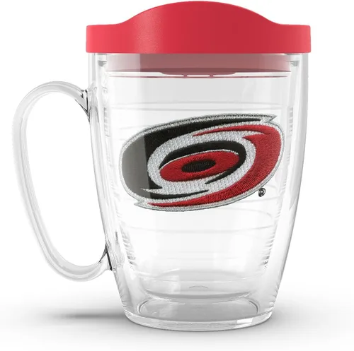 Miniatura 23 de Tervis Vaso aislado de doble pared NHL Pittsburgh Penguins hecho en Estados Unidos mantiene las bebidas frías y calientes, 16 onzas, taza, logotipo