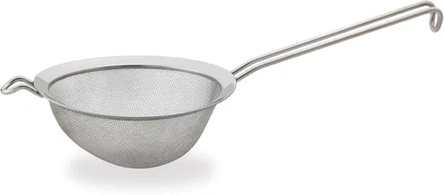 Miniatura 11 de HIC Kitchen Colador de malla doble fina, acero inoxidable 18/8, juego de 2, incluye colador de 5 y 7 pulgadas