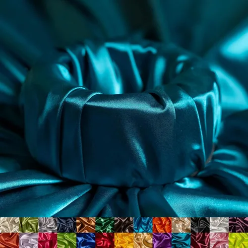Miniatura 22 de Ice Fabrics The Yard - Tela de satén elástica Charmeuse de 58/60 pulgadas de ancho, sedosa y suave para coser ropa, vestidos, vestidos de noche