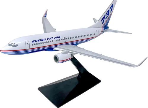 Miniatura 2 de Boeing Demo (81-04) 737-700 Escala 1:200 - Modelo de avión de plástico Snap-Fit - Réplica coleccionable de Boeing Aircraft Parte #ABO-73770H-001