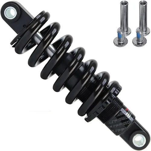 Suspensión de resorte helicoidal trasero para bicicleta de montaña, 125/150/165/7.480 in con buje y tornillo de 150 libras a 2000 libras (color :