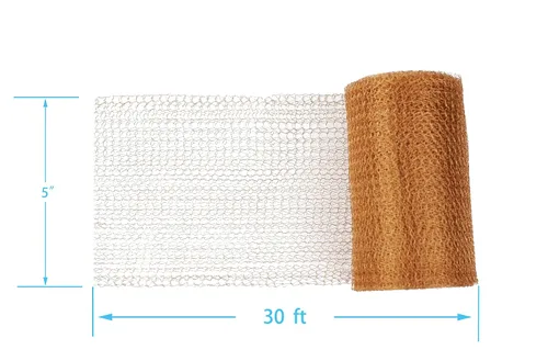 Miniatura 3 de Malla de cobre: 5 pulgadas x 30 pies, 100% cobre puro, tela de relleno duradera para bloqueo de agujeros, flexible y elástico, apertura de agua