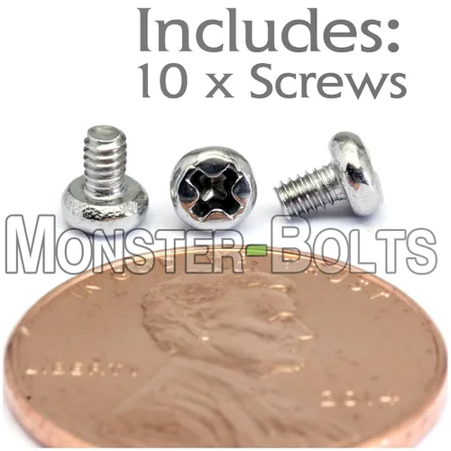 Miniatura 2 de MonsterBolts - Cabezal Phillips M2 x 0.118 in, DIN 7985A, acero inoxidable, paquete de 10