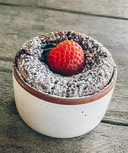 Miniatura 6 de Mora - Juego de 6 moldes de cerámica para pudín personal, creme brulee, souffle, salsa para servir, natillas o helado, mini tazones individuales