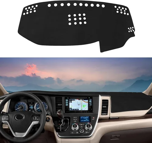 Miniatura 61 de Alfombrilla de tablero de ajuste personalizado para Chevrolet Trailblazer 2021 2022 2023, accesorios con cubierta de salpicadero HUD, alfombrilla