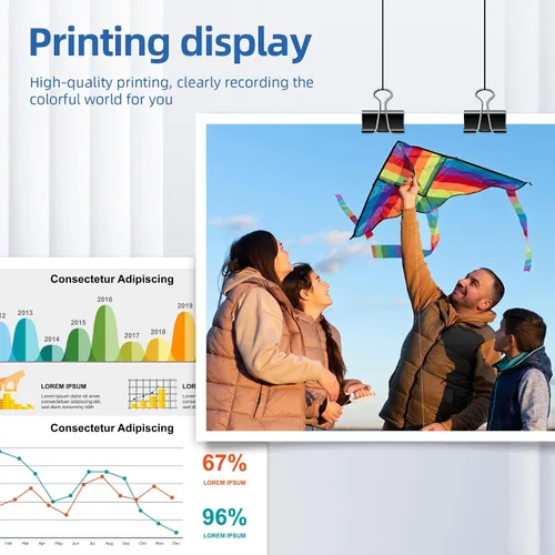 Miniatura 6 de Paquete combinado de cartuchos de tinta 67XL negro/color para HP Ink 67 para HP 67XL tinta para impresora Fit para HP DeskJet 2700e 2700 2855e 2800