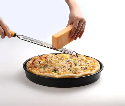 Miniatura 4 de Deiss PRO - Rallador de queso resistente y rallador de queso, rallador de verduras y pelador giratorio de verduras, pelador afilado de acero
