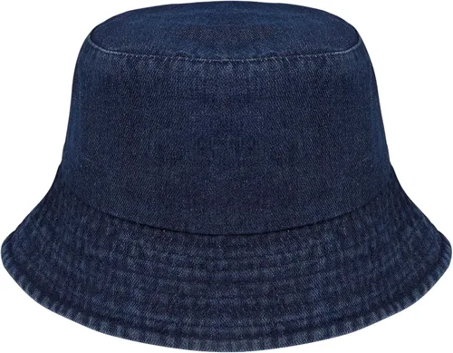 Miniatura 11 de MILAKOO Gorra unisex de pescador de mezclilla lavada para mujer, de ala ancha, ligera, plegable