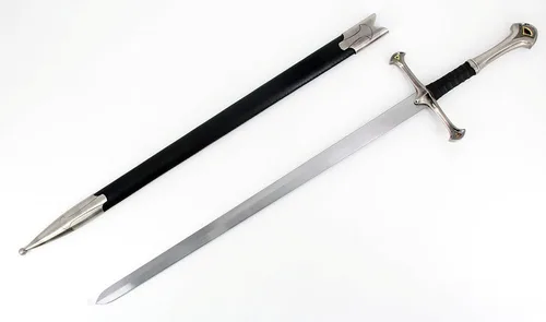 Miniatura 3 de Vulcan Gear - Espada medieval de la Edad Media con vaina a juego
