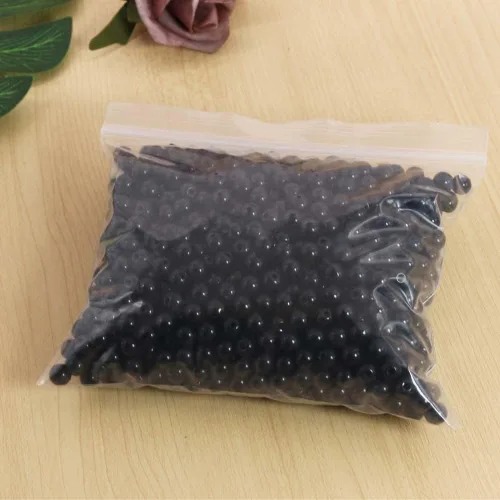 Miniatura 8 de 600 cuentas redondas de cristal negro a granel, cuentas de jade imitativo, cuentas de lava, cuentas sueltas para hacer joyas, aretes, collares