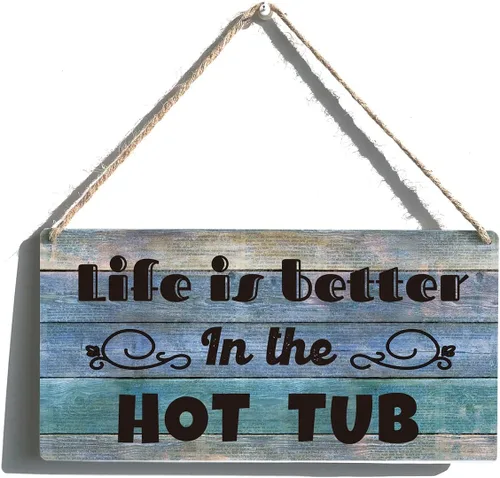 Miniatura 11 de Cartel familiar de regalo de casa de campo Auntie & Uncle it Means a Whole Lot To Have The Love Placa colgante de madera retro para decoración
