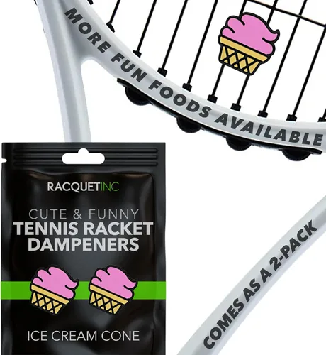 Miniatura 48 de Racquet Inc Regalos de Tenis - Amortiguadores de Vibración para Raqueta de Tenis - Absorbe Choques, Reduce la Vibración de las Cuerdas para Mejor