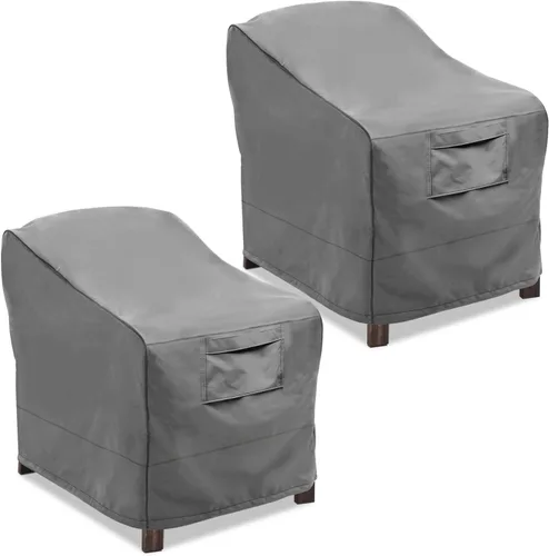 Miniatura 14 de Vailge Fundas para Sillas de Patio, Funda de Asiento Profundo para Tumbona, Fundas para Muebles de Patio al Aire Libre Resistentes e Impermeables