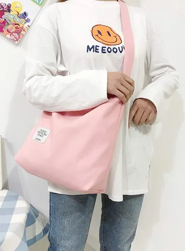 Miniatura 83 de Covelin - Bolsa de hombro informal de lona para mujer, estilo bohemio y retro, bolsa de mano, bolso cruzado, tamaño grande