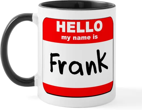 Miniatura 34 de CafePress Taza de café de cerámica con texto en inglés «Hello My Name Is Mary», de 11 oz (11.0 fl oz)