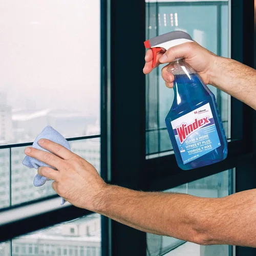 Miniatura 5 de SC Johnson Windex Windex Limpiador de vidrios, 32 onzas, azul, paquete de 1