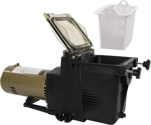 Miniatura 2 de Rx Clear Ultimate Niagara - Bomba de piscina enterrada de 1 HP Voltaje dual 115/230V 116 GPM Cesta coladora grande Resistente a la corrosión