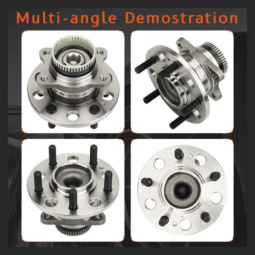 Miniatura 6 de 512437 Nuevo buje y cojinete de rueda trasera del lado del conductor o del pasajero para Hyundai Azera 11-17/Sonata 10-14/Tucson 09-15, para Kia