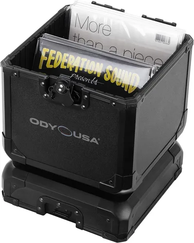 Miniatura 6 de Odyssey Cases 7″ Vinilo/Utility Black Krom™ Case Capacidad para 60 discos
