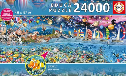 Miniatura 3 de Life, el mayor rompecabezas de 24000 piezas