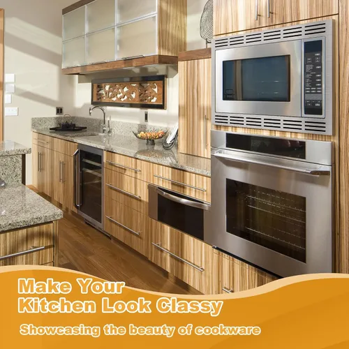 Miniatura 4 de Kit de molduras de microondas NN-TK932SS de 30 pulgadas con diseño de 4 imanes fuertes, compatible con modelos de horno microondas Panasonic