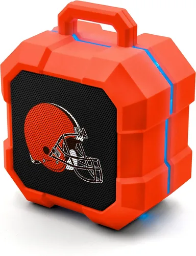 Miniatura 16 de SOAR NFL Shockbox - Altavoz Bluetooth inalámbrico LED, resistente al agua, IPX4, 5.0 Bluetooth con más de 5 horas de tiempo de reproducción, pequeño