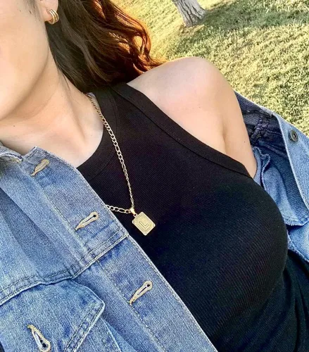 Miniatura 4 de Memgift Juego de 3 collares en capas de oro para mujeres y niñas, delicado, moderno, gargantilla de serpiente, collar de acero inoxidable relleno