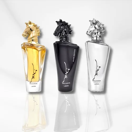 Miniatura 9 de Lattafa Perfumes Xtra Value Pack - Maahir & Maahir Black Edition EDP - Eau de Parfum 100ML (3.4 oz) I