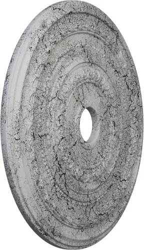 Miniatura 32 de Ekena Millwork CM25COFCS Cole Medallón de Techo, 25 3/8"OD x 3 3/8"ID x 1 3/8"P, pintado a mano Flash Cobre