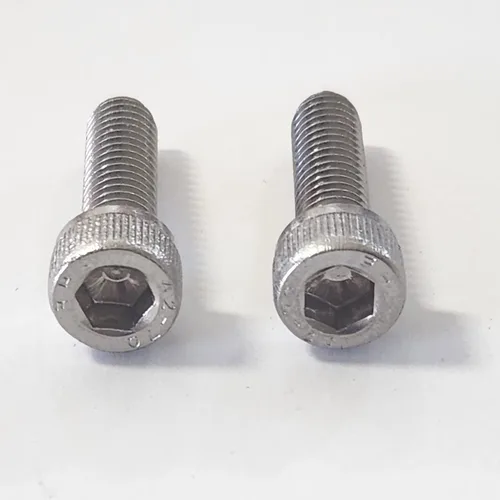 Miniatura 2 de Par de tornillos de repuesto con llave Allen para ruedas de combustible todoterreno, tapa central cromada negra 1001-63-B, 1001-63GB, 1001-63