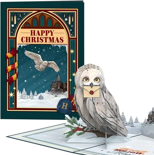 Miniatura 8 de Lovepop Harry Potter Dobby - Tarjeta desplegable de Navidad para ella y él, tarjetas de felicitación 3D de vacaciones para niños, niñas, hombres
