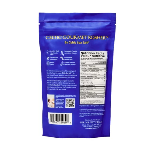 Miniatura 2 de Celtic Sea Salt Kosher - Sal marina sin refinar, de confianza en el chef, cosechada de forma sostenible, certificado GMP, cocina, hornear