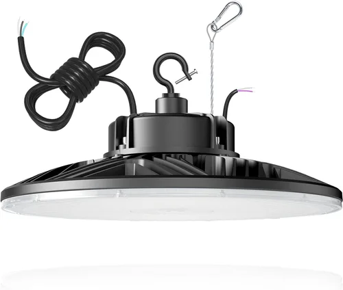 Miniatura 12 de Luz LED UFO de alta bahía, 150W/100W/80W ajustable, 3000K/4000K/5000K ajustable, UL listado 21000LM 0-10V regulable IP65 impermeable alta Bahía
