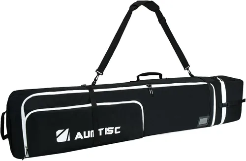 Miniatura 10 de Bolsa de Snowboard Acolchada AUMTISC para Viajes Aéreos, Bolsas de Viaje para Snowboard para Volar con Bolsillos para Equipo, Disponible en Longitud