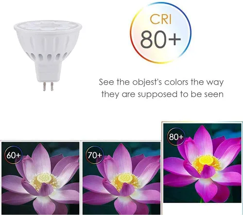 Miniatura 8 de Bombillas LED MR16, focos de bajo voltaje para paisaje, 35 W/50 W, reemplazos halógenos, blanco cálido 2700K-3000K 12V Gu5.3 base bi-pin